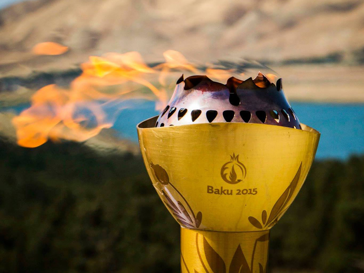 1st European Games Baku 2015. Torch Relay Program
